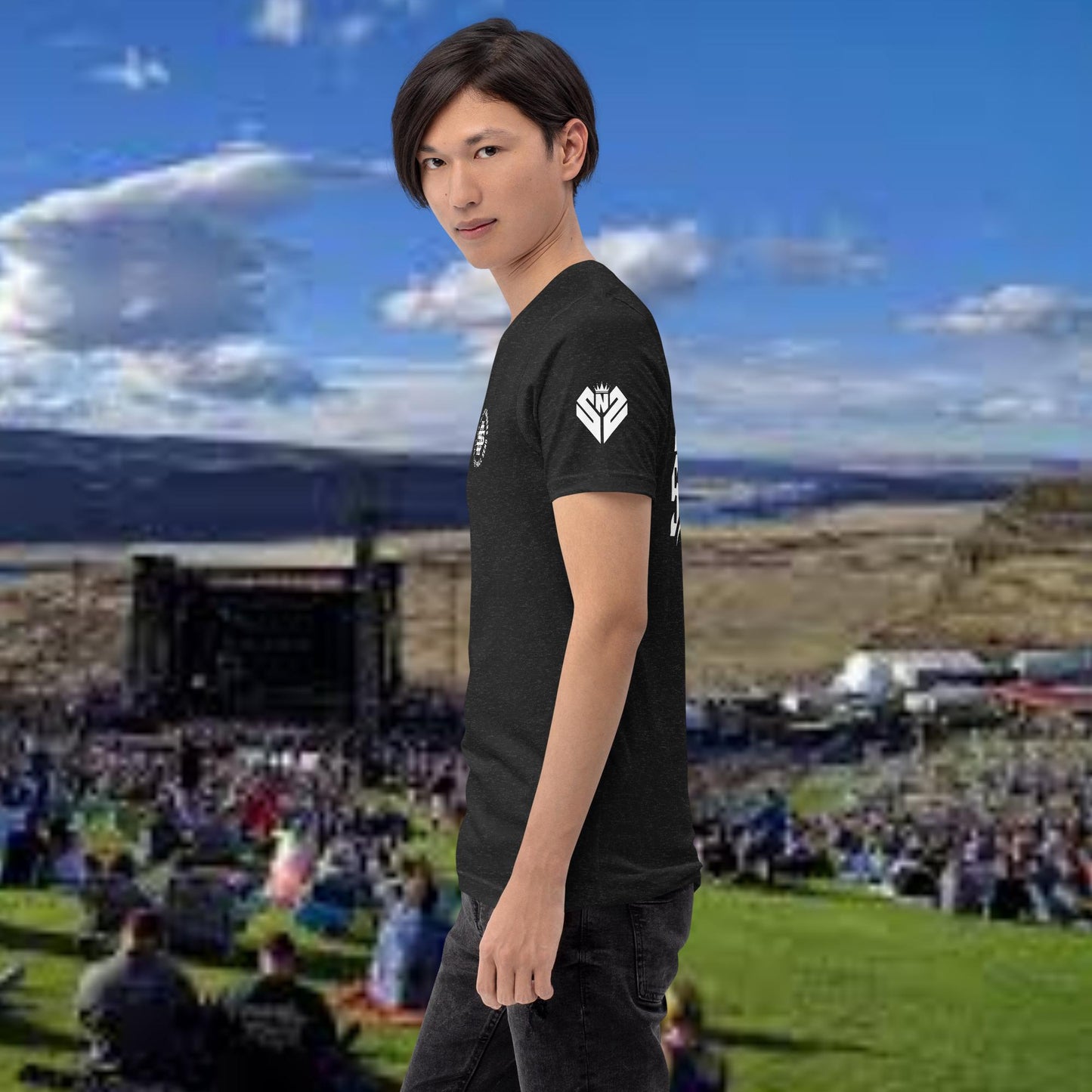 Scripted Unisex t-shirt