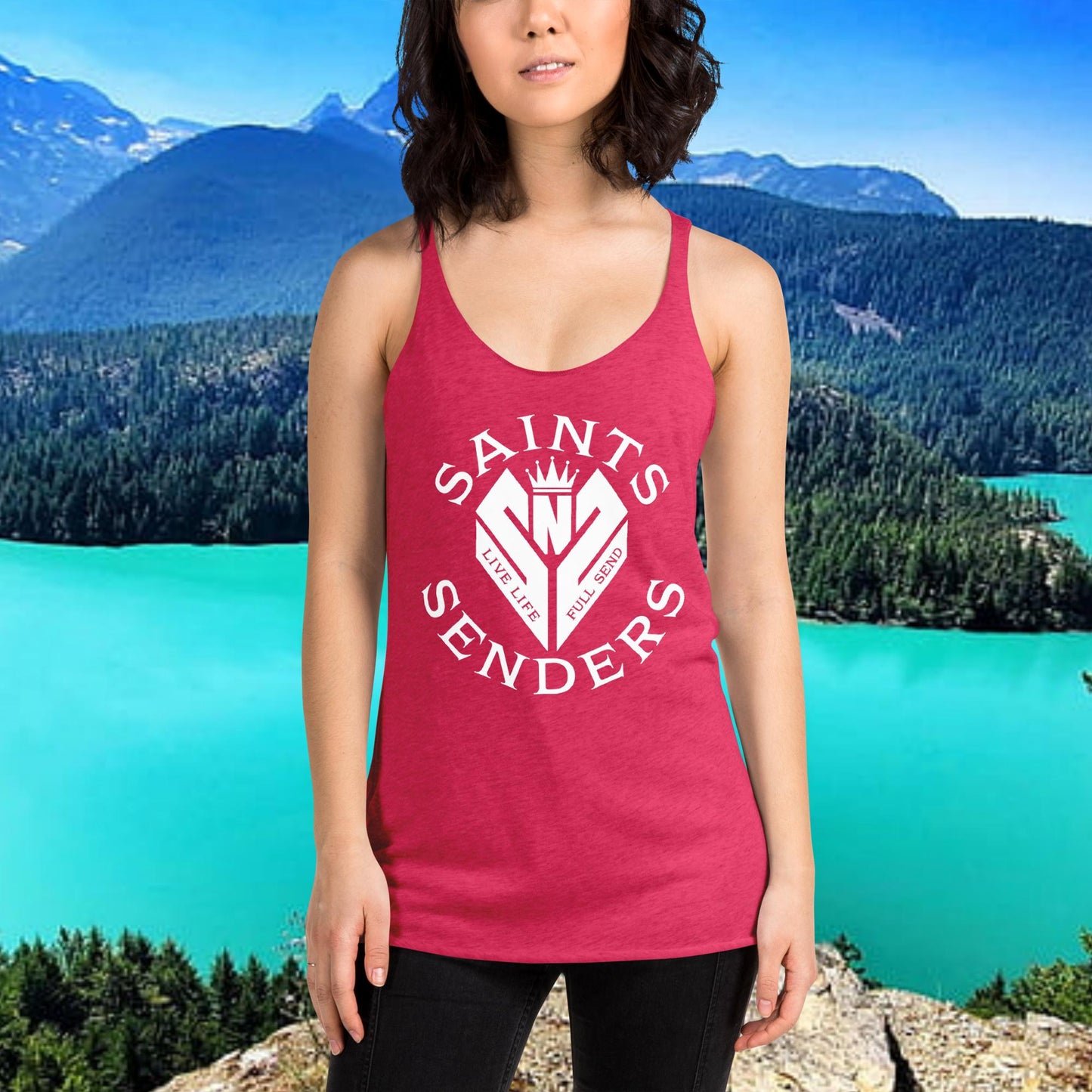 Original Send Women's Racerback Tank