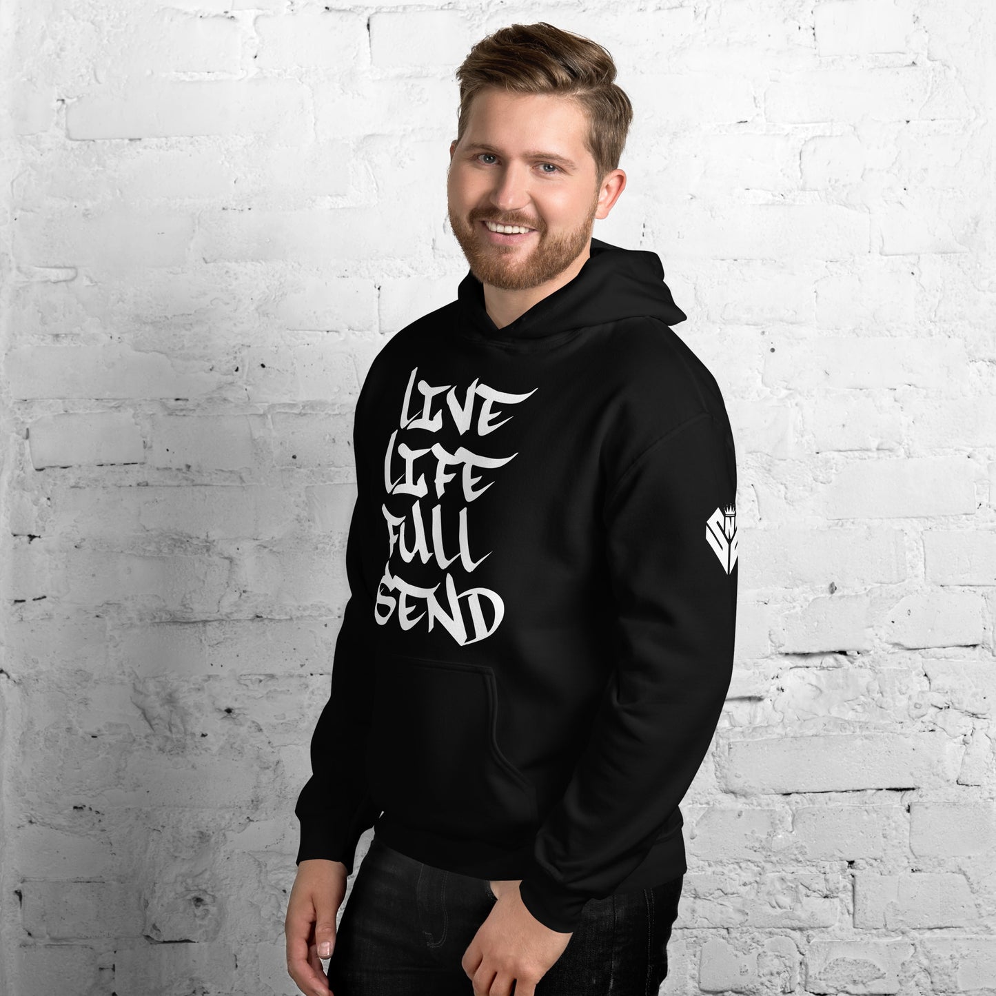 Stacked Up Unisex Hoodie